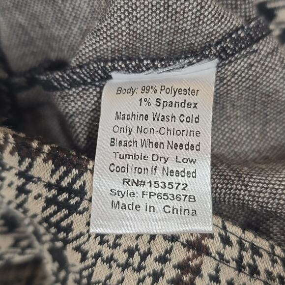 NWT Bohme Plaid Knit Pants - Picture 6 of 6